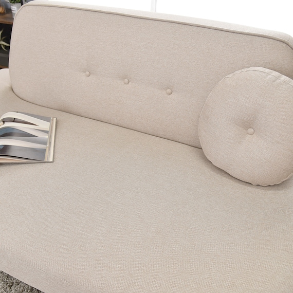 座面が広い2.5人掛けソファ (ESN BE) 4枚目画像