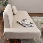 座面が広い2.5人掛けソファ (ESN BE) 5枚目画像