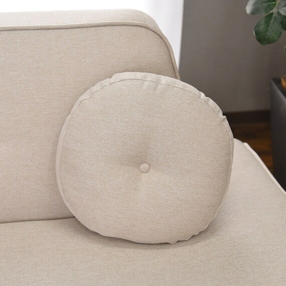 座面が広い2.5人掛けソファ (ESN BE) 7枚目画像