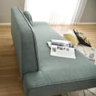 座面が広い2.5人掛けソファ (ESN GR) 9枚目画像