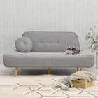 座面が広い2.5人掛けソファ (ESN GY) 2枚目画像