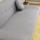 座面が広い2.5人掛けソファ (ESN GY) 3枚目画像