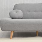 座面が広い2.5人掛けソファ (ESN GY) 5枚目画像