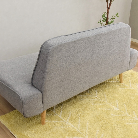 座面が広い2.5人掛けソファ (ESN GY) 8枚目画像