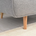 座面が広い2.5人掛けソファ (ESN GY) 9枚目画像