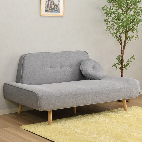 座面が広い2.5人掛けソファ (ESN GY) 11枚目画像