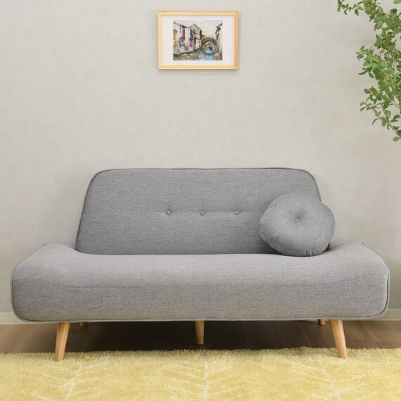 座面が広い2.5人掛けソファ (ESN GY) 12枚目画像