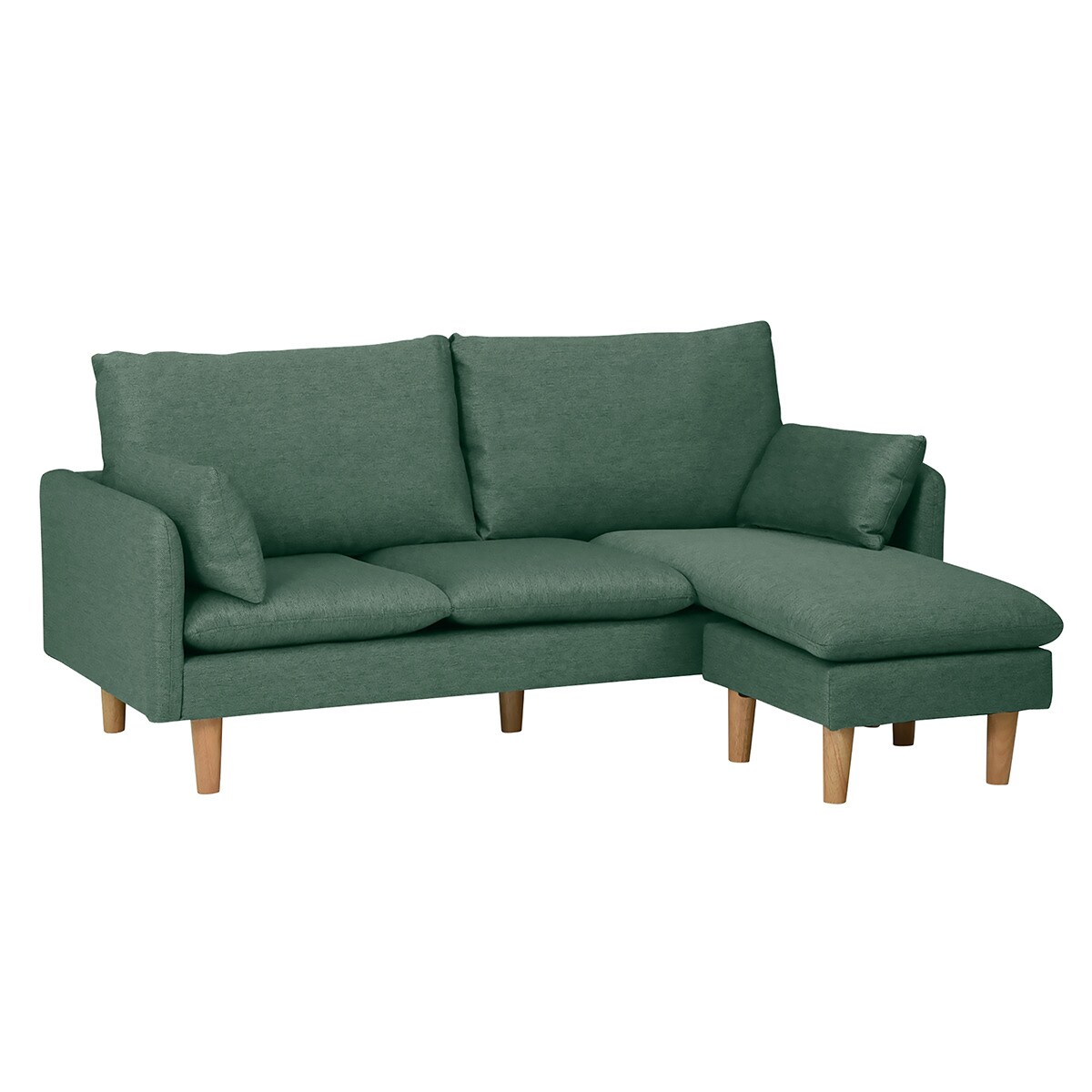 ニトリ　コンパクトカウチソファ　ダークグレー コンパクトカウチソファ 布張りタイプ (GRT GY) | ニトリネット【公式