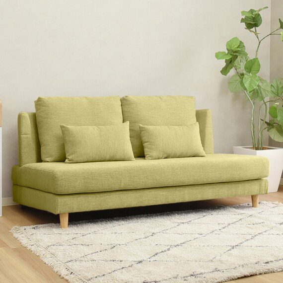 座面が広い2.5人掛けソファ (N2305T GR) 2枚目画像