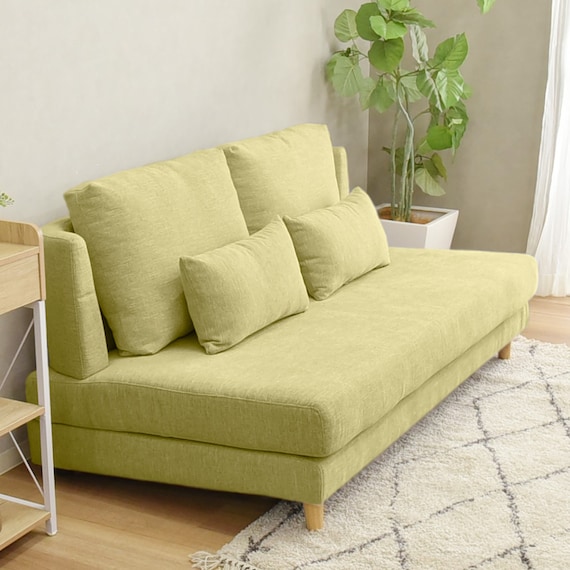 座面が広い2.5人掛けソファ (N2305T GR) 3枚目画像