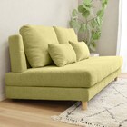 座面が広い2.5人掛けソファ (N2305T GR) 4枚目画像