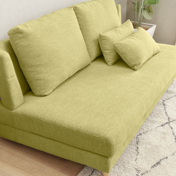 座面が広い2.5人掛けソファ (N2305T GR) 6枚目画像