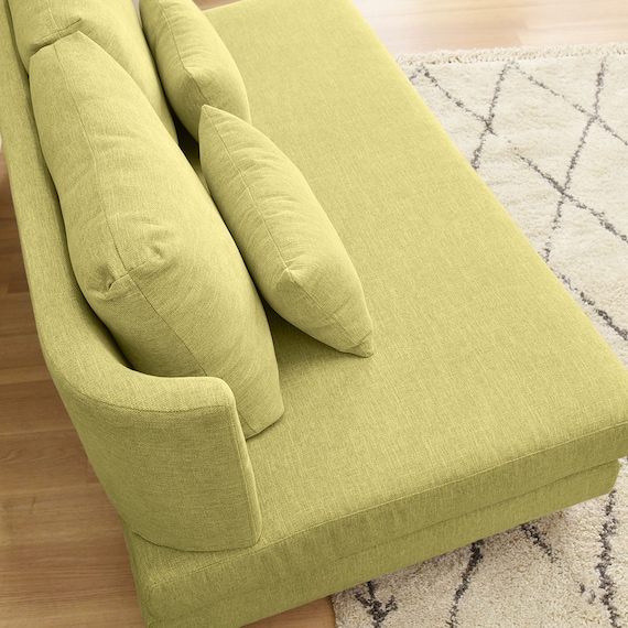 座面が広い2.5人掛けソファ (N2305T GR) 9枚目画像