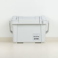 ハンドル・パッキン付頑丈ボックス500(ライトグレー)