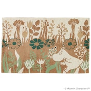 MOOMIN ゴブラン織りマット 50×80cm (花畑を探して)