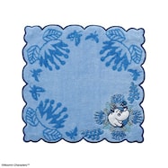 ムーミン ミニタオル(キルティングブルー)