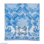 ムーミン ウォッシュタオル(キルティングブルー)