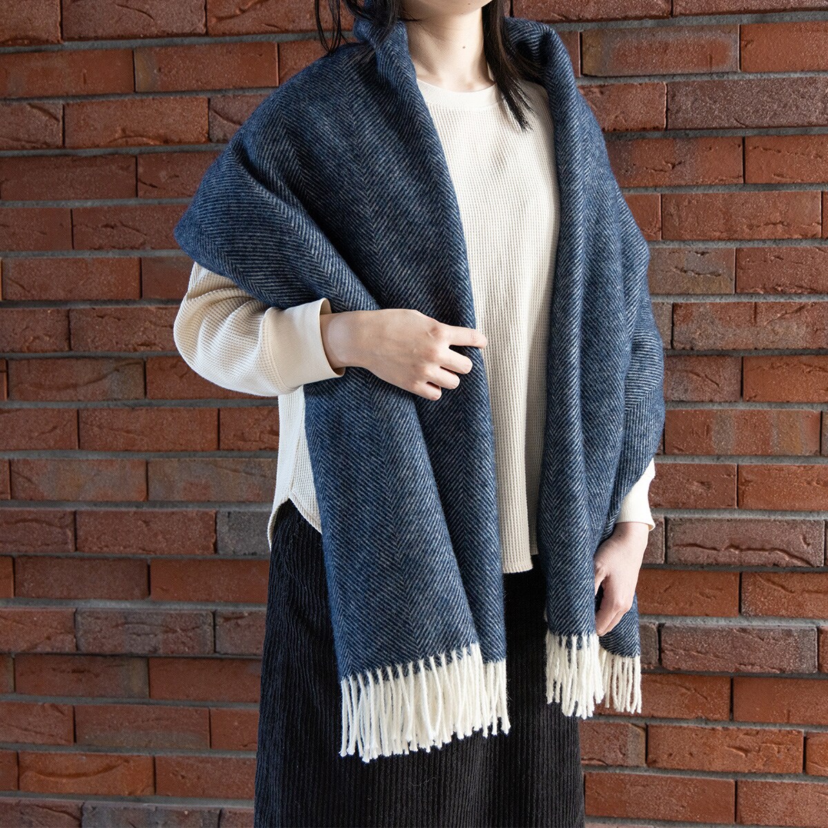 【新品未開封】KAAMOS ウールブランケット 100x150cm 新品未開封】KAAMOS ウールブランケット 100x150cm