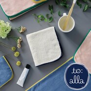 やさしい使い心地のウォッシュ＆フェイスタオル2点セット