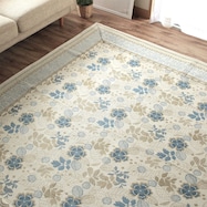 オールシーズンウォッシャブルラグ(GN)