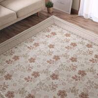 オールシーズンウォッシャブルラグ 185×185cm (GN BE)