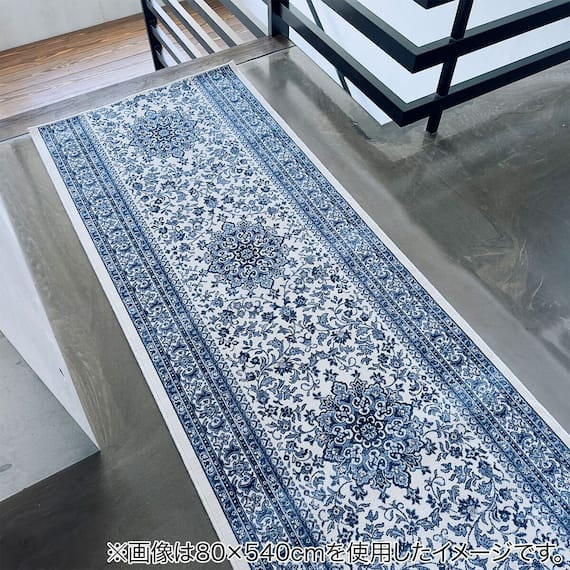 国産モケット廊下敷マット 80×340cm(SMN NV) 1枚目画像
