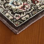 国産モケット廊下敷マット 67×180cm(LZN BR) 5枚目画像