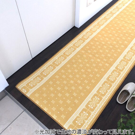 廊下敷マット　80×440cm（RVL YE） 3枚目画像