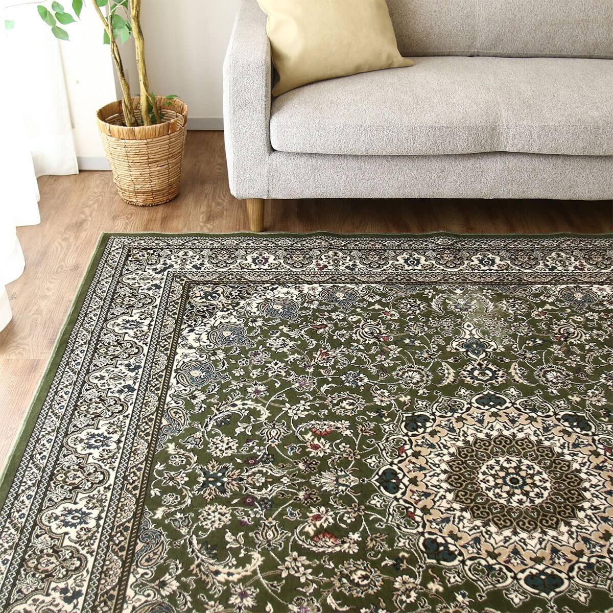 国産モケットラグ 200X200cm (ASR BE) | ニトリネット【公式】 家具