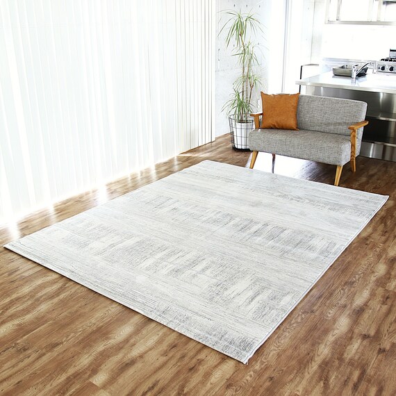 ベルギー製 高密度ウィルトンラグ(200×250cm RPS/グレー) 3枚目画像