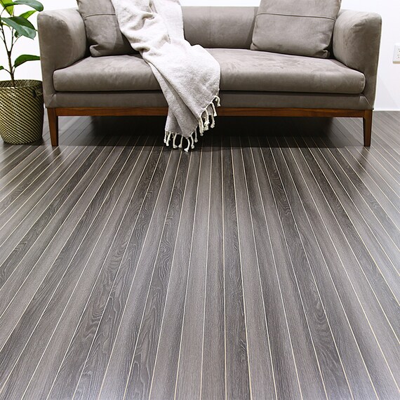 キズ・汚れに強いウッドカーペット 団地間3畳(ウッディ/ブラック) 8枚目画像