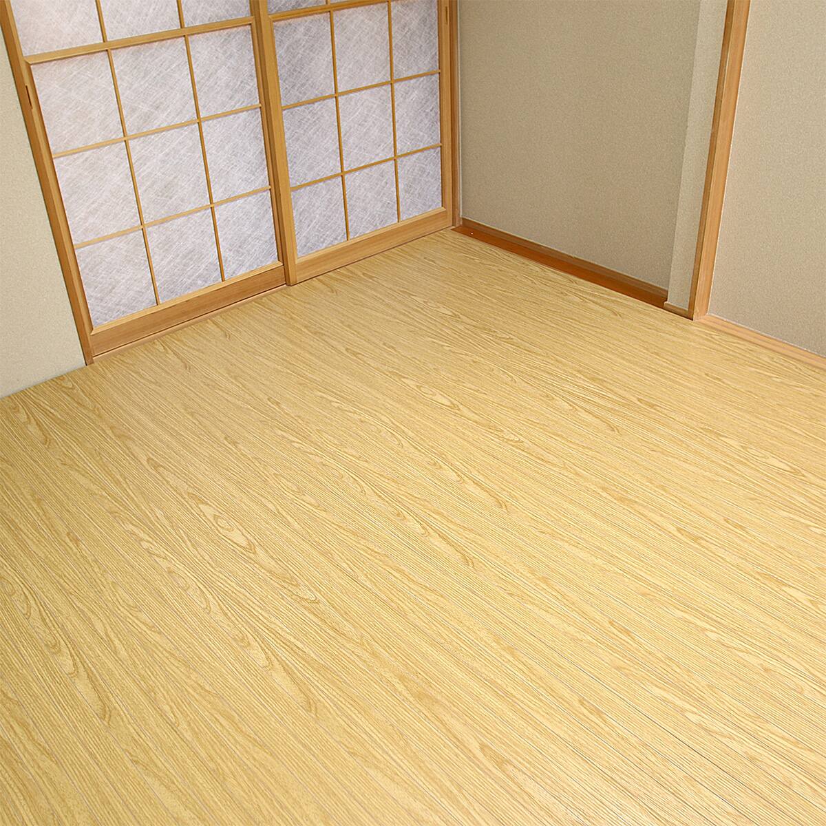 キズ・汚れに強いウッドカーペット 団地間6畳(ウッディ/オーク