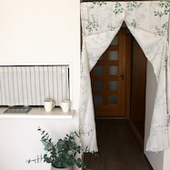 くるみボタンの2WAYドレープパーテーション (ガーデンリーブス)