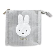 ミッフィーフワモコワッペンミニポーチ