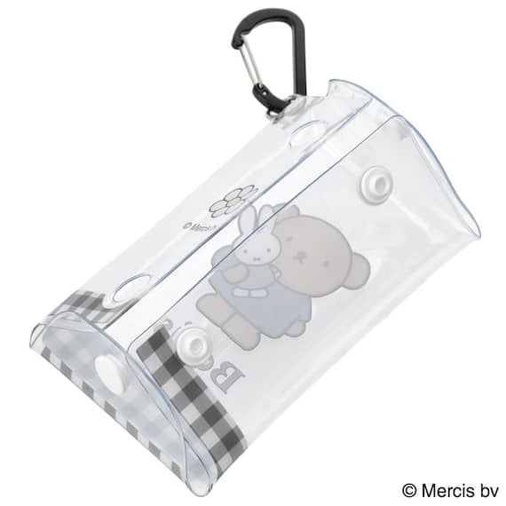 ミッフィークリアマルチケース(S GYギンガム) 5枚目画像