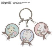 【デコホーム商品】3連アクリルキーホルダー フレンズ(アイスクリーム)