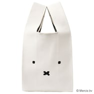 MIFFYニットトートバッグ(フェイス アイボリー)