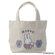 【デコホーム商品】ランチトート(ミッフィー sweets&violet)