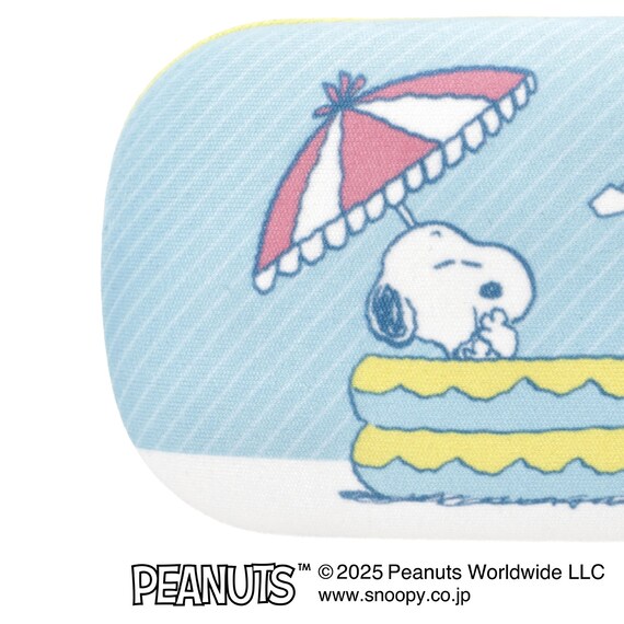 メガネケース(プール チルライフ スヌーピー) 6枚目画像