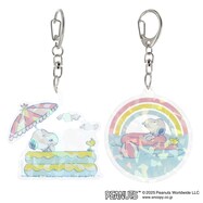 【デコホーム商品】アクリルキーホルダー(チルライフ スヌーピー)