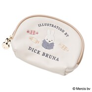 miffy ラウンドティッシュポーチ(アイボリー ドルチェ)