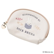 miffy ラウンドティッシュポーチ(アイボリー ドルチェ)