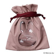 miffy 巾着(ブラウン ドルチェ)