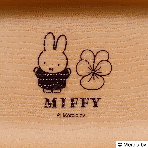 スクエアワンプレート(ベージュ sweet&violet ミッフィー) 5枚目画像