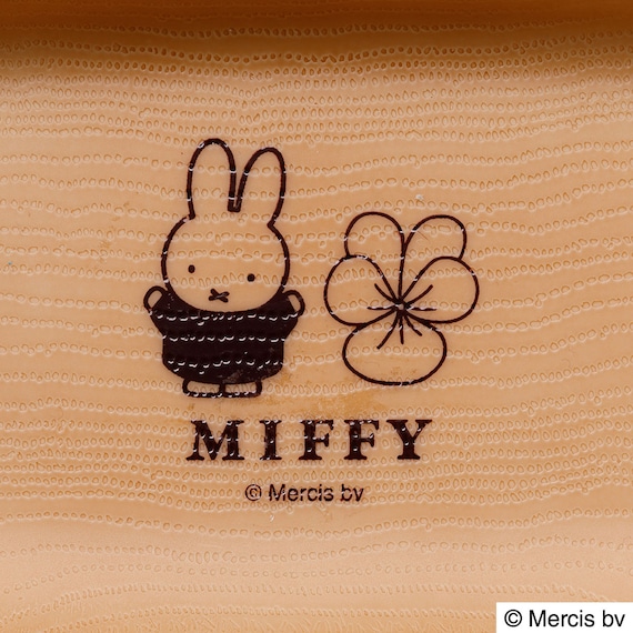 スクエアワンプレート(ベージュ sweet&violet ミッフィー) 5枚目画像