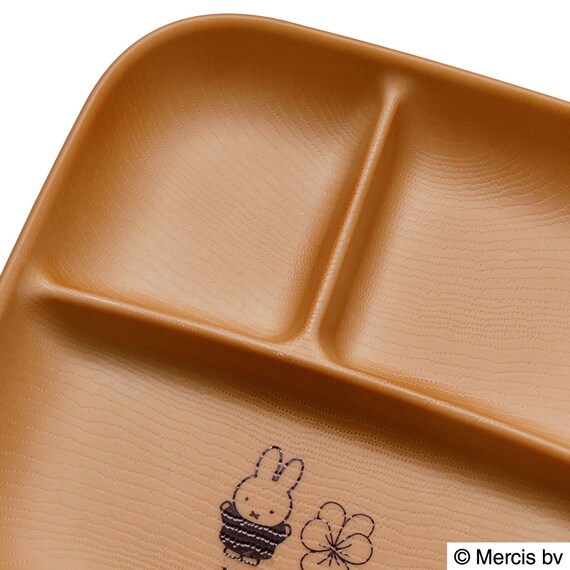 スクエアワンプレート(ベージュ sweet&violet ミッフィー) 6枚目画像