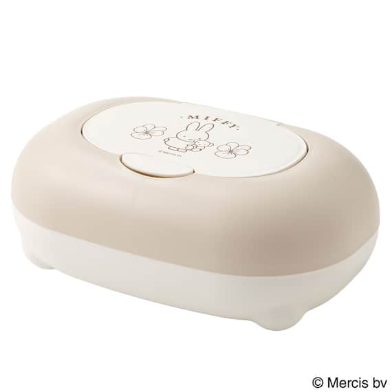 ウェットティッシュケース(モカ ミッフィー sweet&violet) 4枚目画像