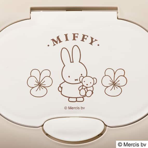 ウェットティッシュケース(モカ ミッフィー sweet&violet) 6枚目画像