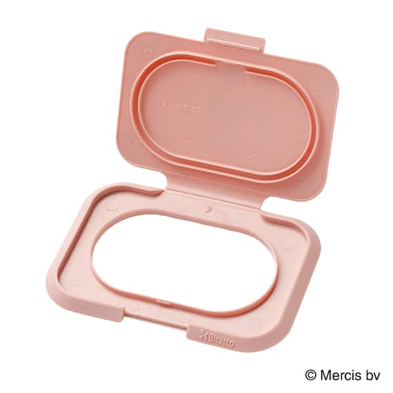 貼ってはがせるウェットシートのフタ ビタット(ピンク sweet&violet ミッフィー) 3枚目画像