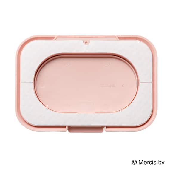 貼ってはがせるウェットシートのフタ ビタット(ピンク sweet&violet ミッフィー) 4枚目画像